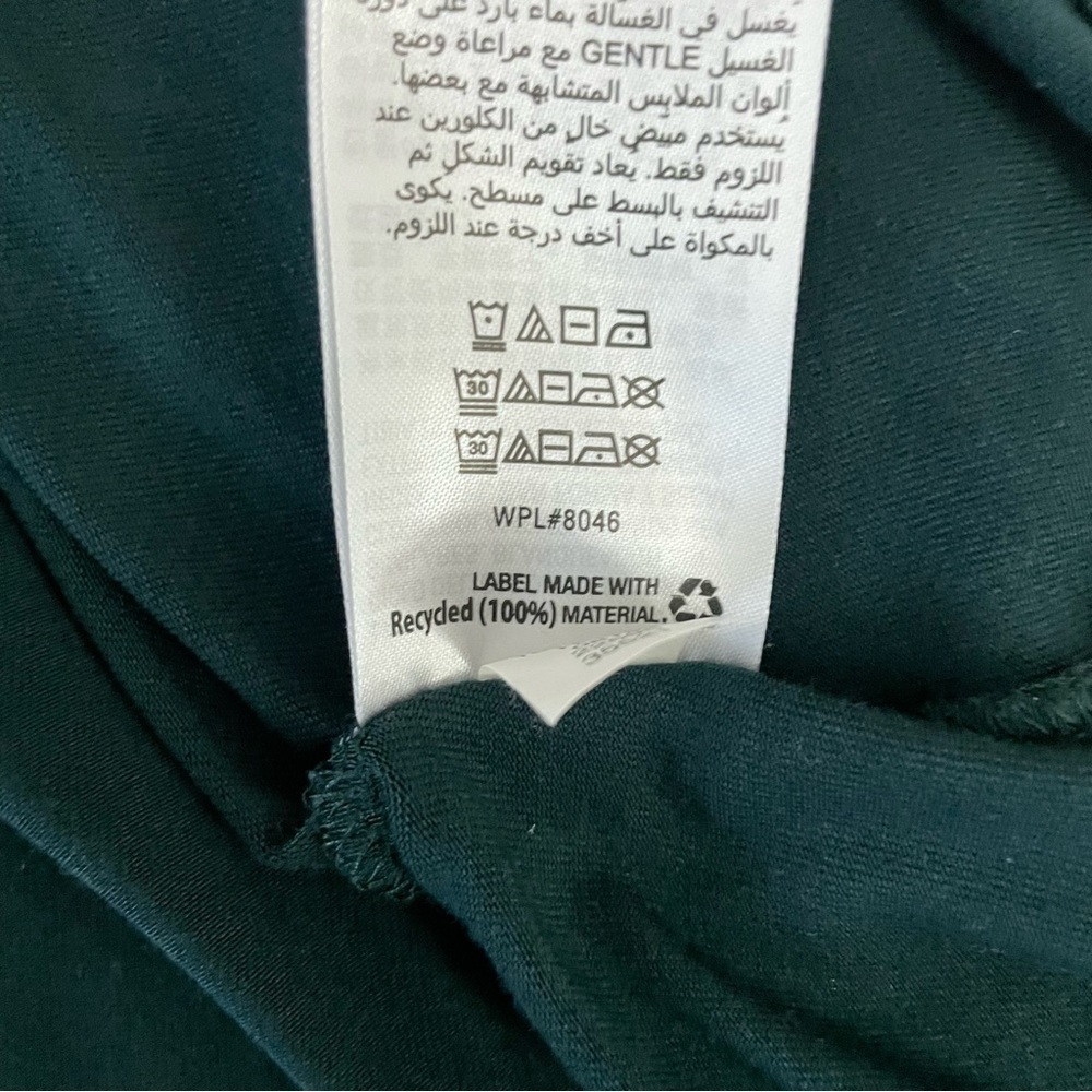 STYLE & Co. Women’s Mock Neck Turtleneck Long Sleeve Top Shirt Green Size PM - Picture 9 of 10